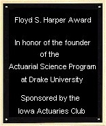 Floyd S. Harper Award